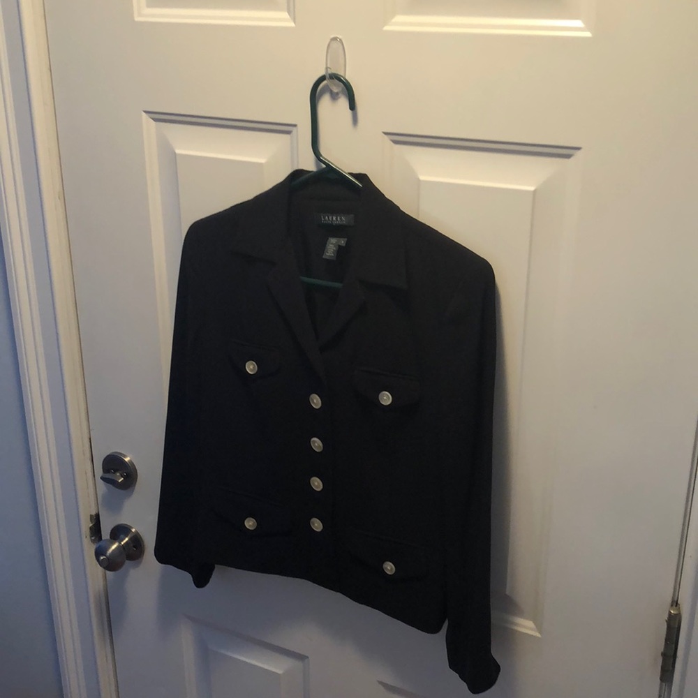 Silk blazer